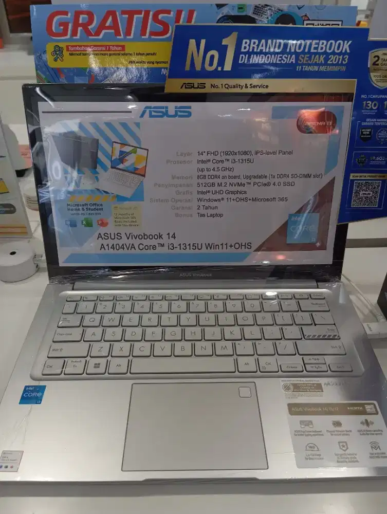 ASUS A1404VA-VIPS352M / ASUS LENOVO HP ACER ADVAN