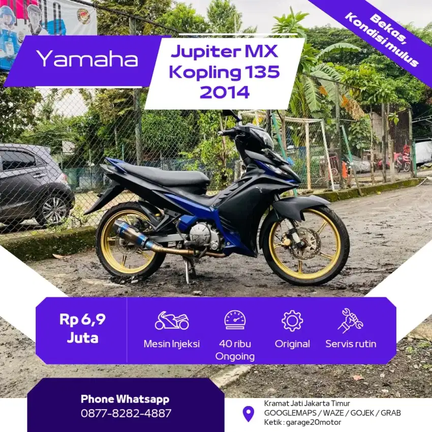 Yamaha Jupiter Mx Kopling 135cc Tahun 2014