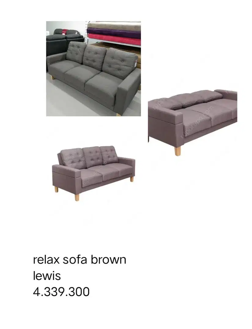 Sofabed lewis 3S