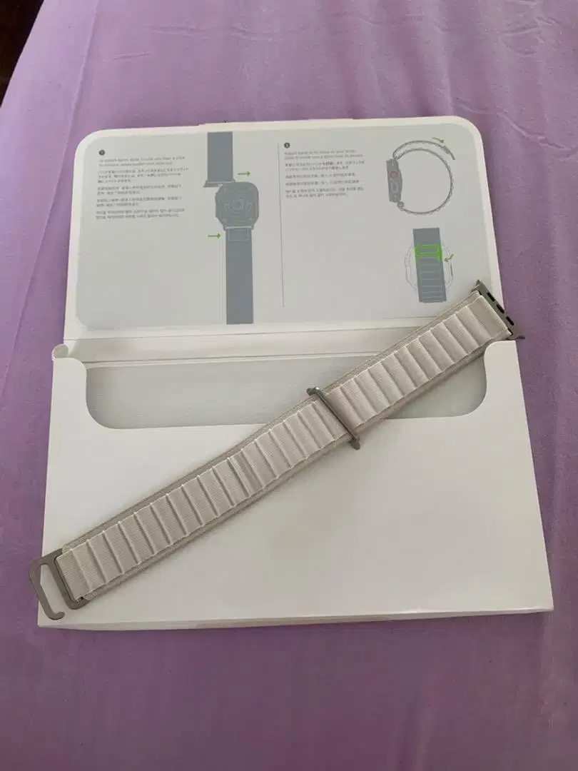 Strap Apple Watch Ultra 49MM Starlight Alpine Loop Band Apple Original