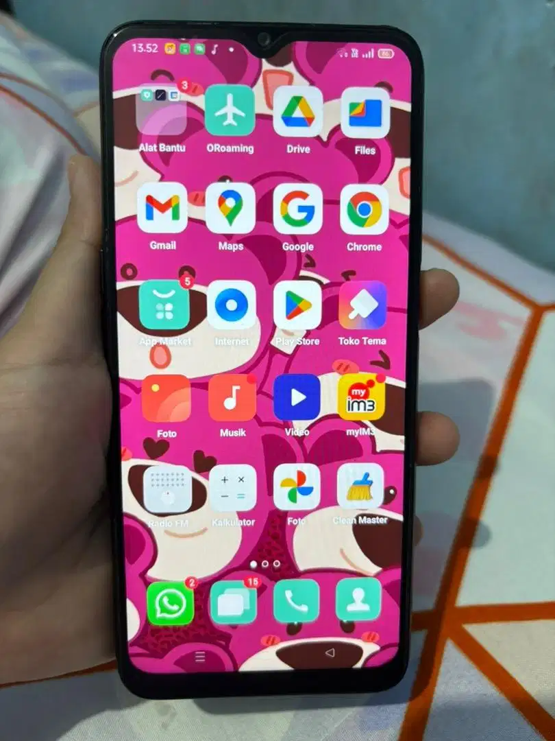 Oppo A16 3/32 Warna Hitam