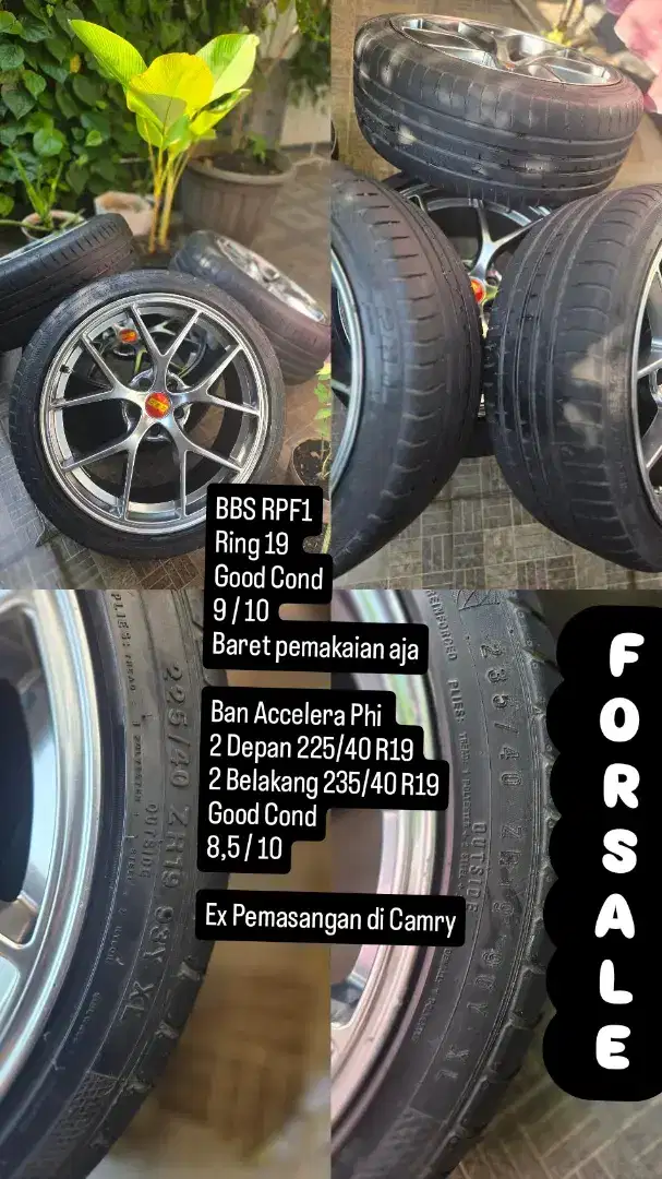 Velg BBS R19 dan Ban