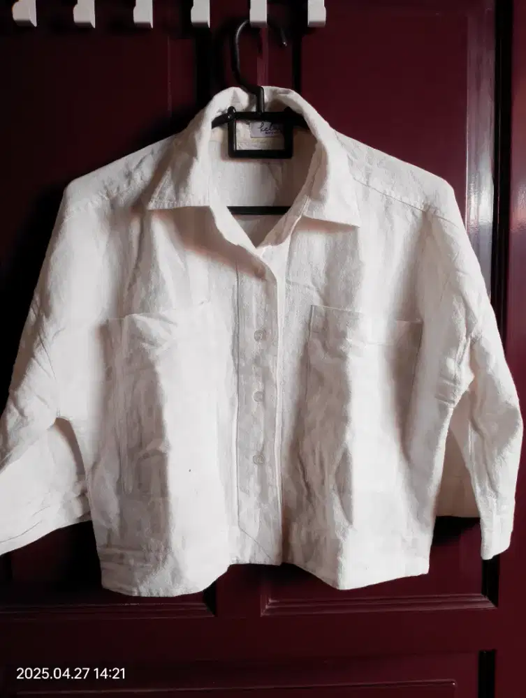 Croptop broken white