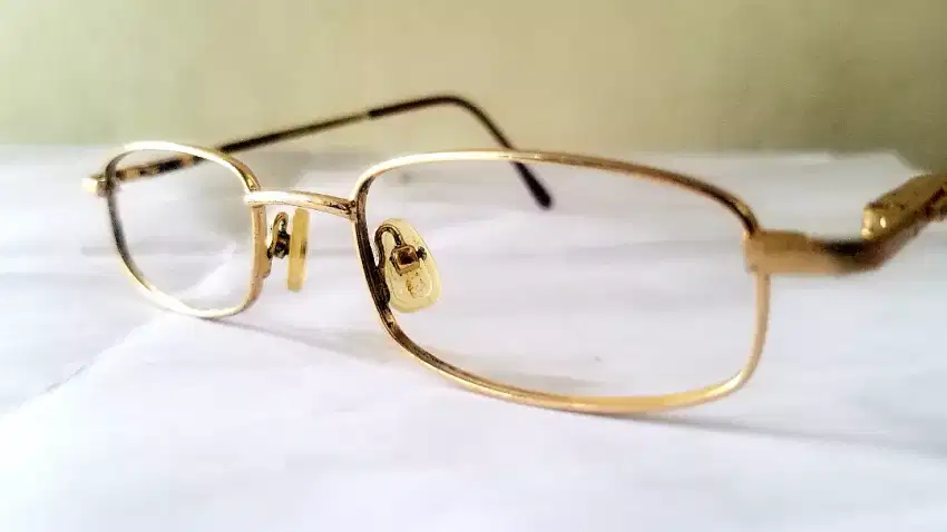 Frame kacamata CARRERA Gold 8006 original lapis emas vintage