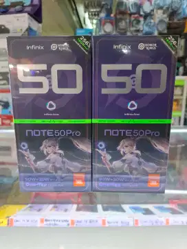 Infinix note 50 pro 4G ram 8gb+8gb/256gb baru segel bisa tt bsa kredit