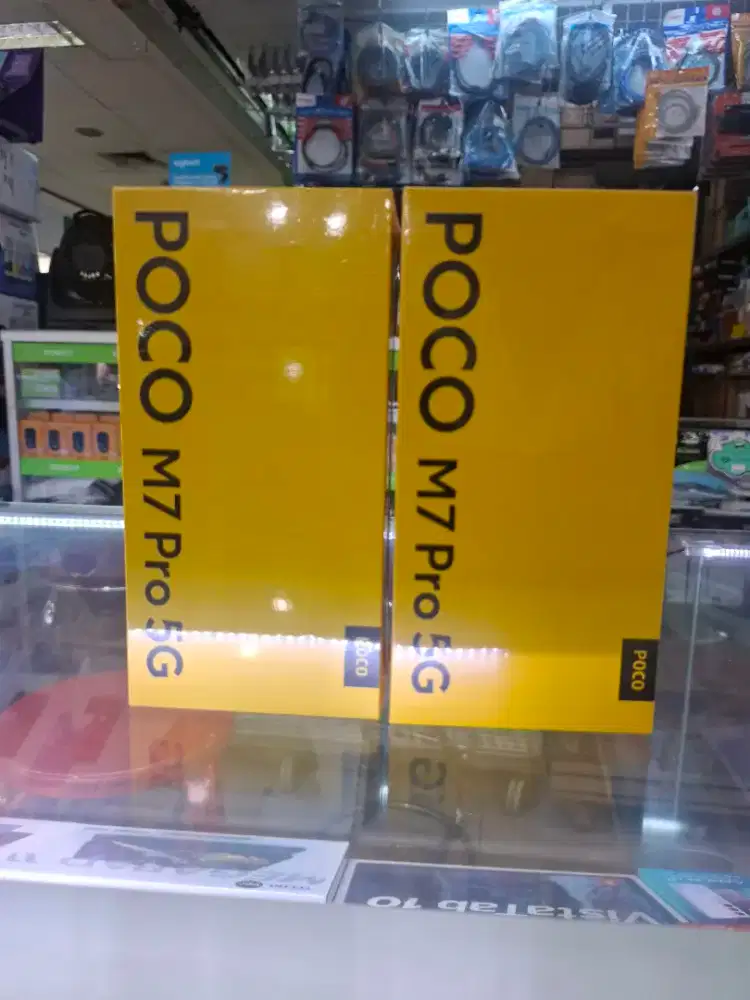 Poco M7 pro 5G nfc ram 8gb+8gb/256gb baru segel bisa TT bisa kredit