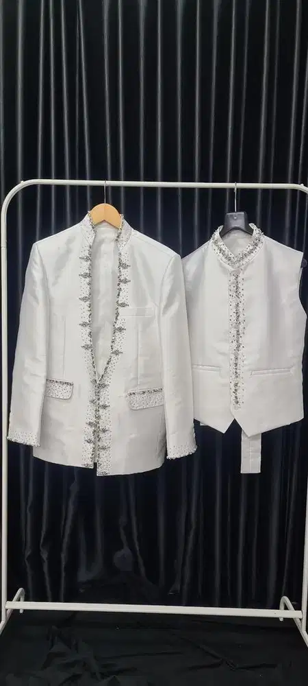 Beskap pengantin bw premium, beskap pria mewah,  beskap payet premium