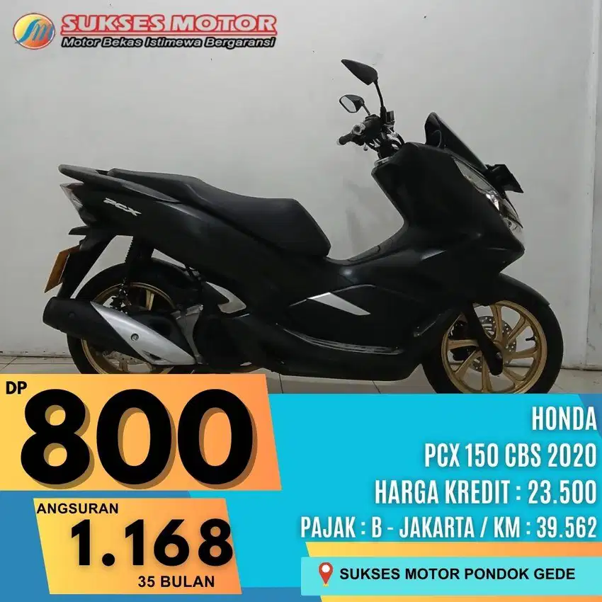 SYARAT KTP KK HONDA PCX 150 CBS TH 2019 DP MULAI 800RB