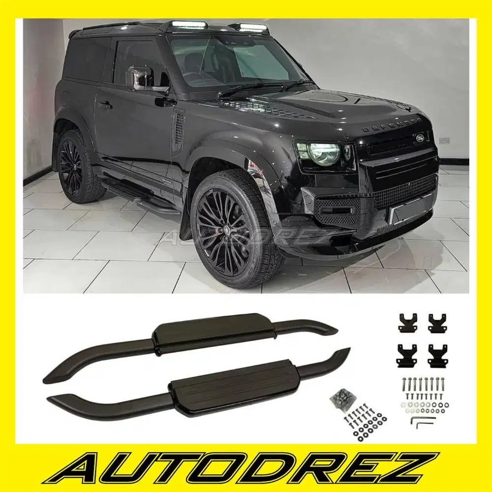 Footstep Sidestep Pijakan Kaki Land Rover DEFENDER 90 Short