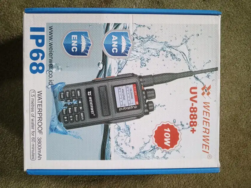 Radio HT WEIRWEI UV-888 Plus Dual Band IP68 10W