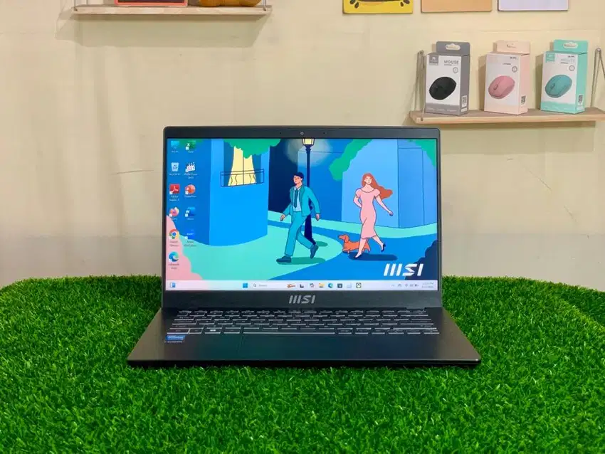 Laptop second MSI MODERN 14 C11M Intel Core i3-1115G4 Ram 8GB