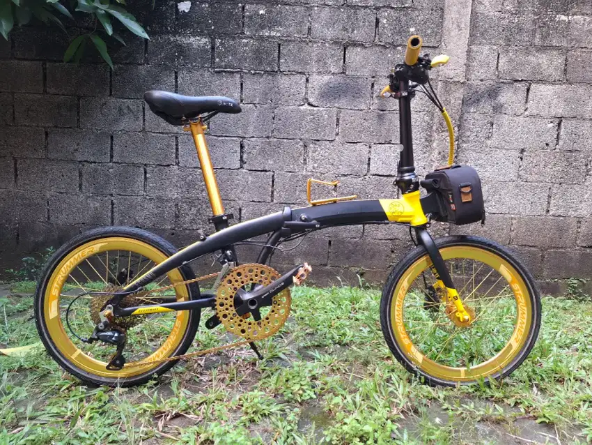 Sepeda Lipat Ecosmo 9 bike to work