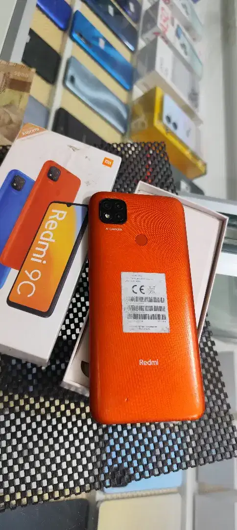 Redmi 9c ram 4/64 lengkap