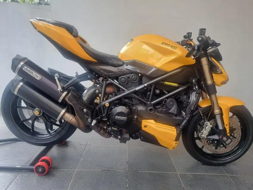 Dijual Ducati Streetfighter 848 Kuning Langka |Pajak Hidup|Modif Mewah