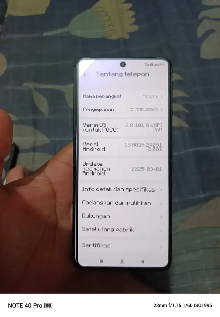 POCO F6 8/256 GRESS