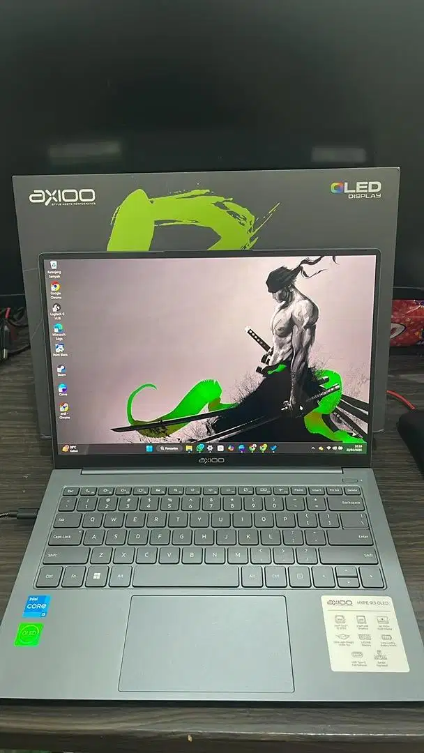 Axioo Hype R3 i3 24/256 OLED - warna grey