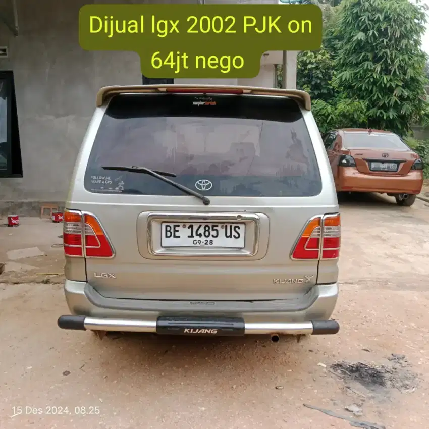 Kijang lgx 2002 be Pringsewu pajak hidup