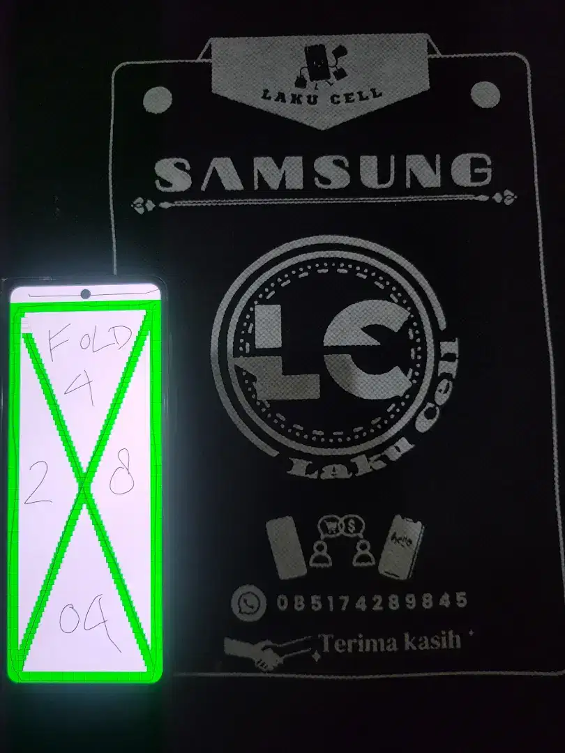 Lcd Depan Fold 4 Original Copotan Normal