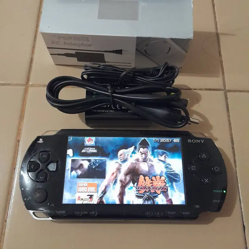 PSP FAT Tebel Mulus Memory game 16gb Fullgame Plus Cassannya Mantap