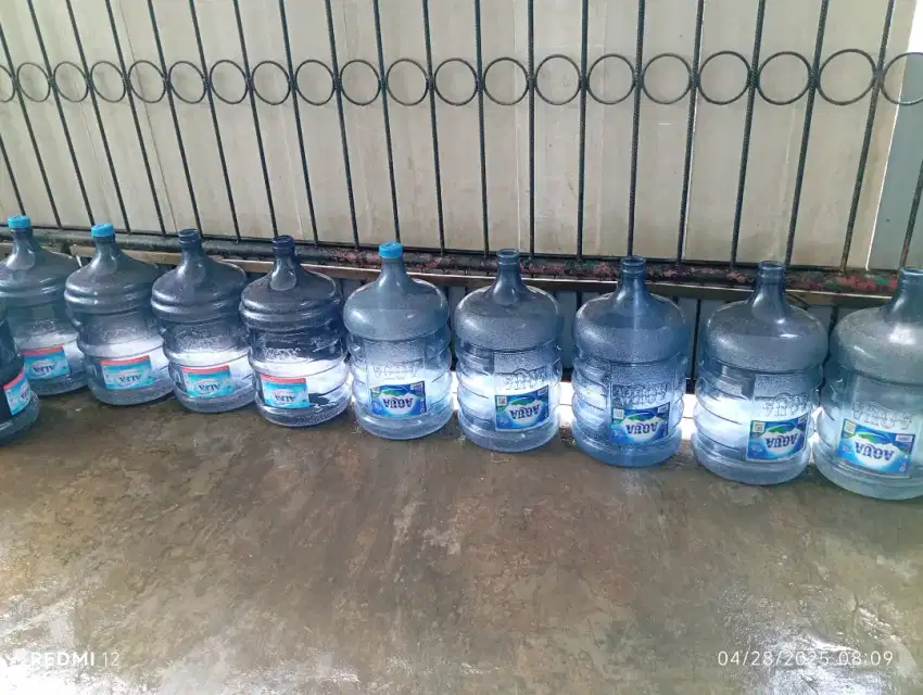 Jual Galon Aqua dan Alfa kondisi Bagus