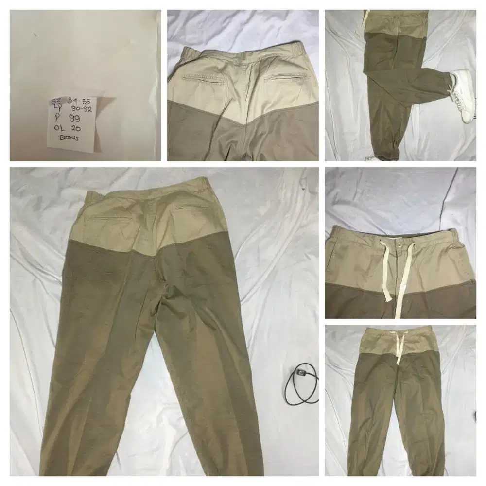 Celana jeans chino branded33-34