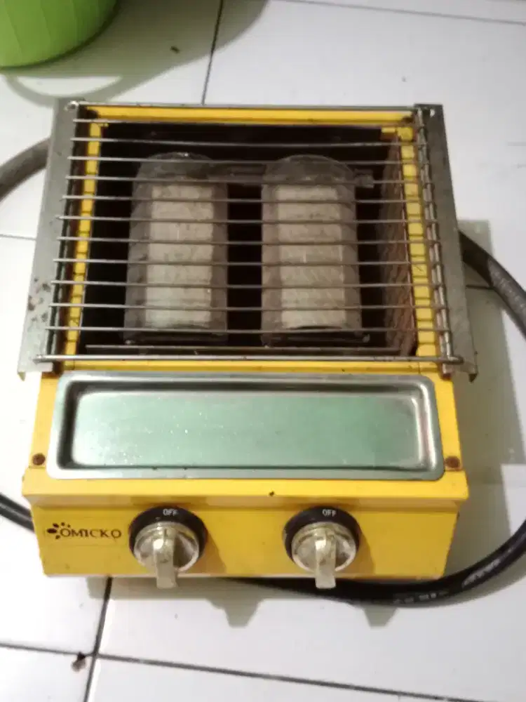 Kompor bakaran sosis dan selang kompor+selang dan regulator siap pakai