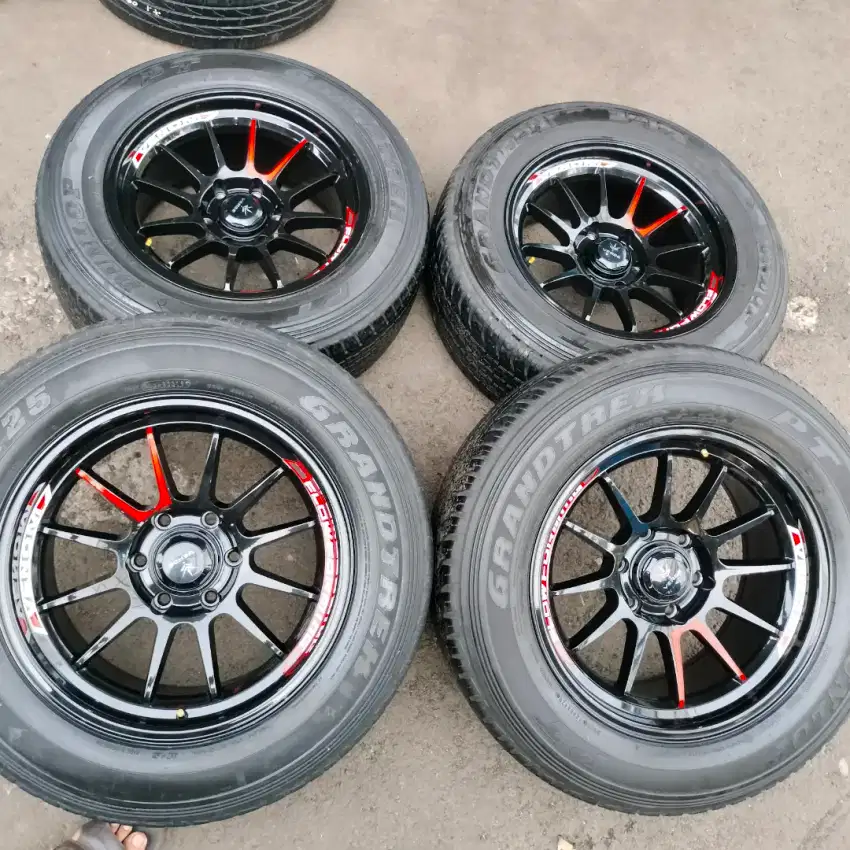 Lenso venom 5 ring 18x9 6x139,7 ET 0 ban 265/60 R18 murah