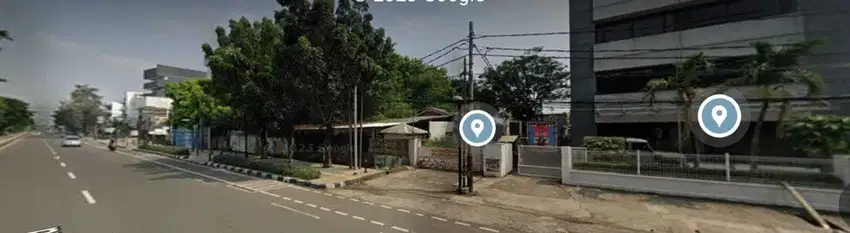 Tanah pinggir jalan raya pemuda