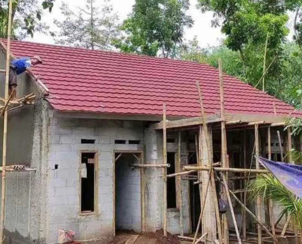 atap rumah genteng galvalum pasir terpasang murah