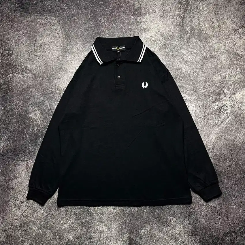 KAOS DISTRO PRIA DAN WANITA LONGSLEEVE FRED PERRY