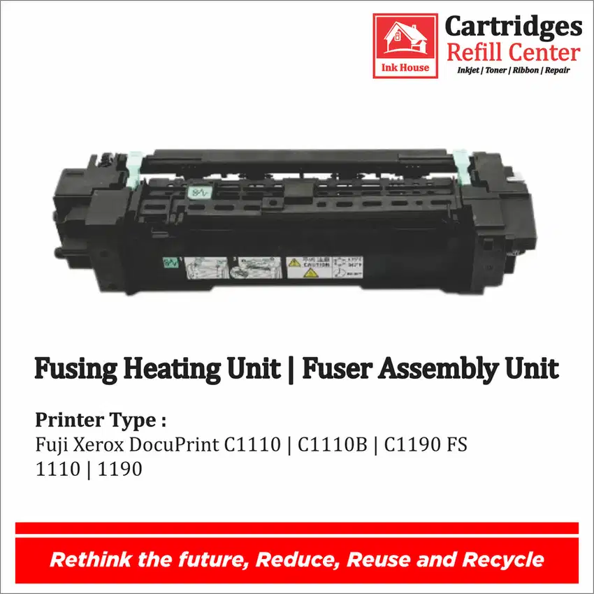 Fusing Heating Unit | Fuser Assembly Unit | C1110 | C1190FS | 2nd