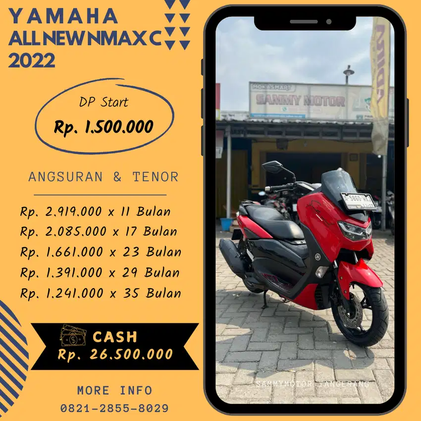 YAMAHA ALL NEW NMAX C 2022