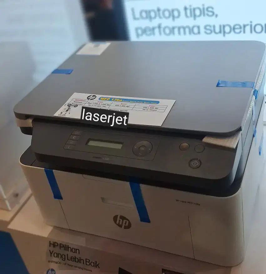Printer HP Laserjet MFP-136A Laser Jet Scan Copy
