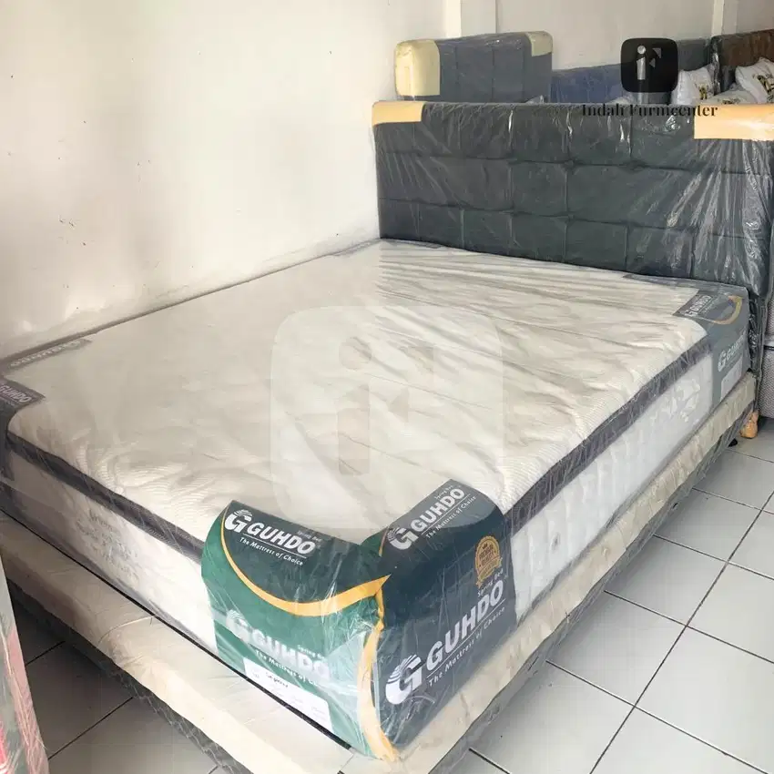 Kasur springbed guhdo sapphire putih mewah spring bed saja matras