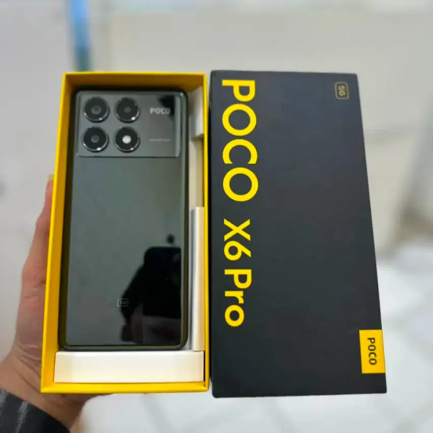 POCO X6 PRO 12/256 KOMPLIT MULUS
