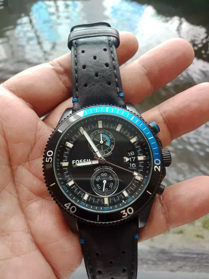Jam Tangan Fossil Ada box Nya, Lumayan Mulus BU