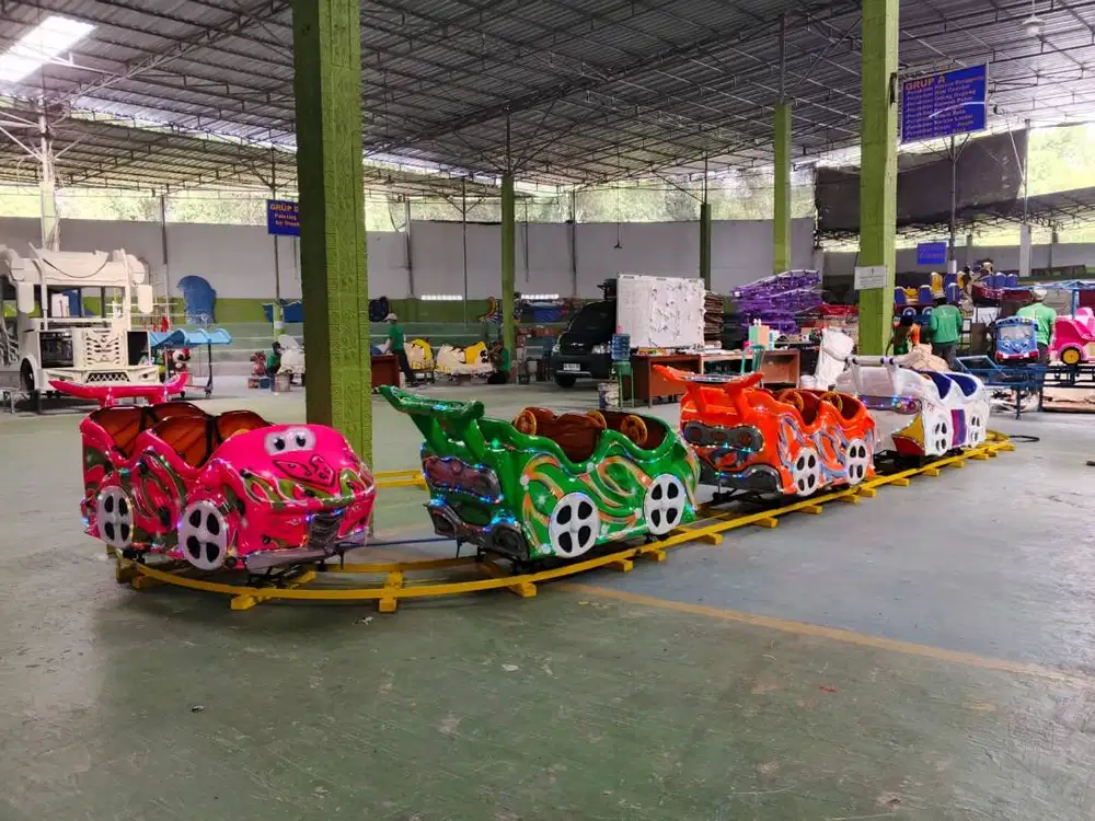 odong kereta lantai minicoaster supernova siap pakai