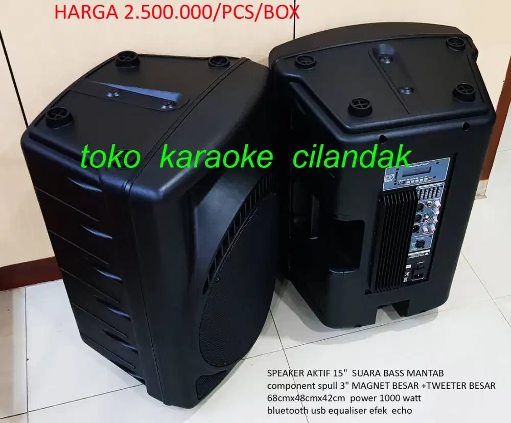 speaker aktif 15in watt 1000