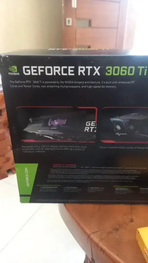 VGA  RTX 3060 TI. GEFORCE