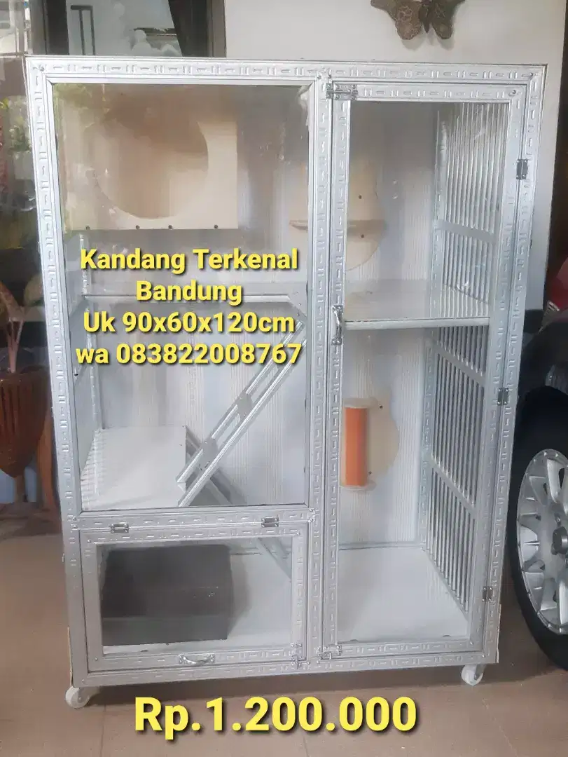 Kandang kucing bandung 1c