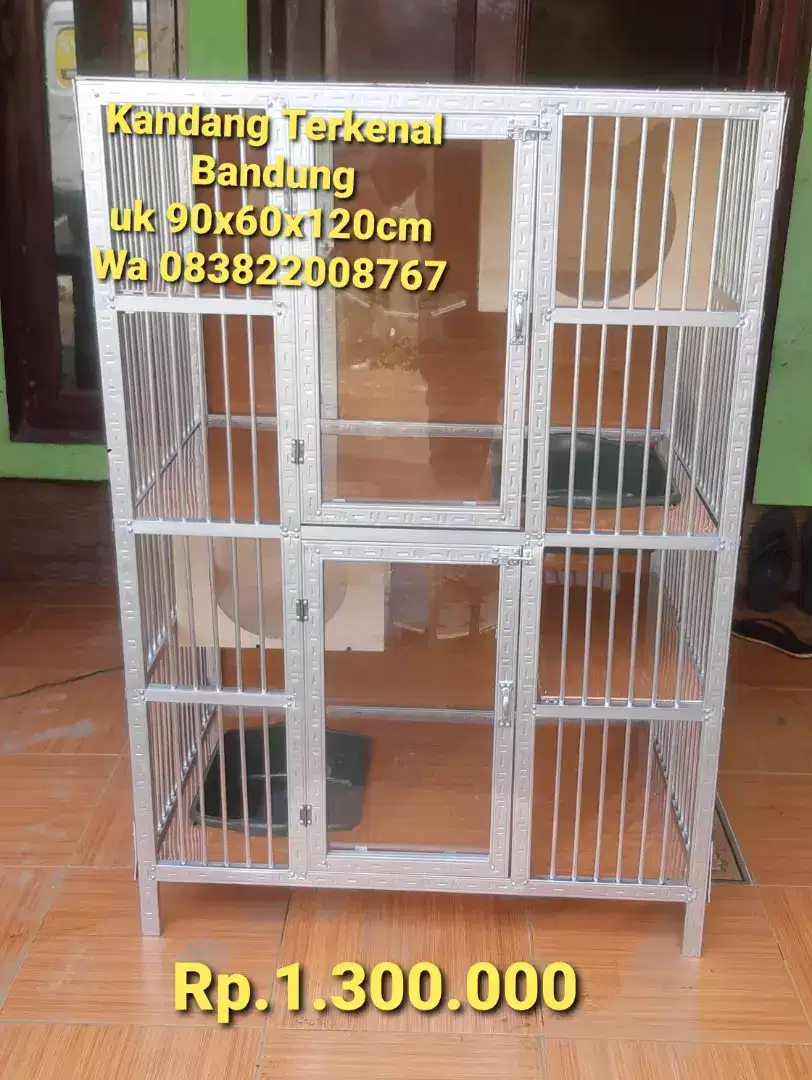 Kandang kucing bandung 1d