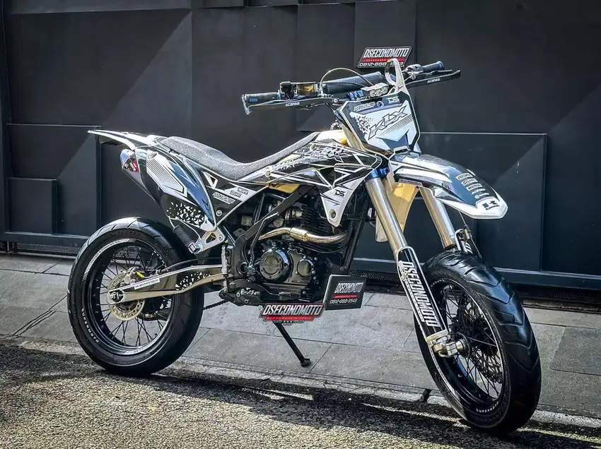 DTRACKER 150 FULL MODIF‼️ USD REAL JUMP BODY GORDON SUPERMOTO GANTENG