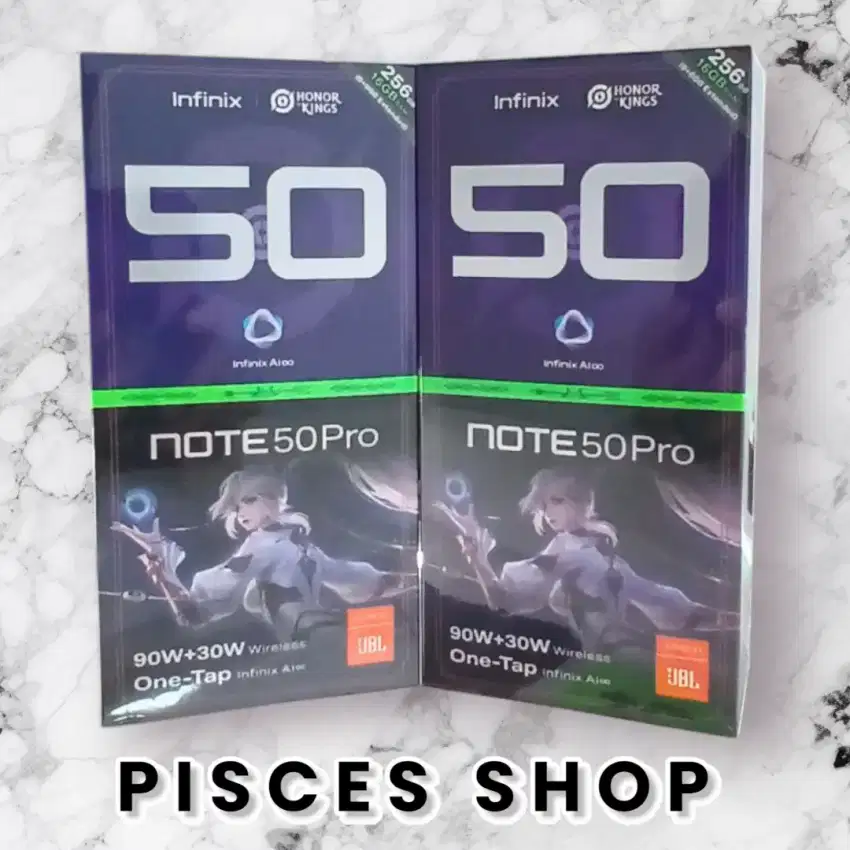 INFINIX NOTE 50 PRO RAM 8/256 NEW Segel Garansi Resmi 1 Tahun