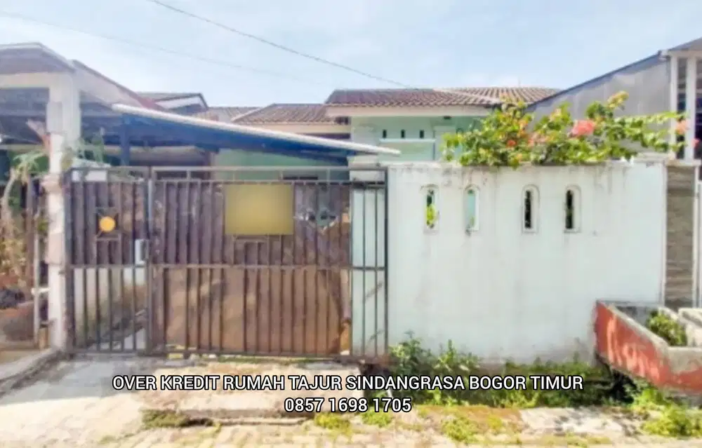 Rumah Over Kredit 95JT di Tajur Sindangrasa Bogor Timur dkt Tol