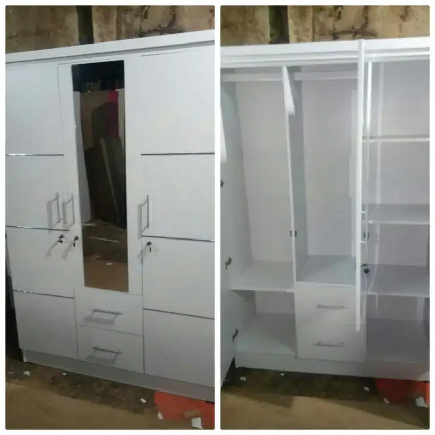 COD lemari pakaian 3pintu