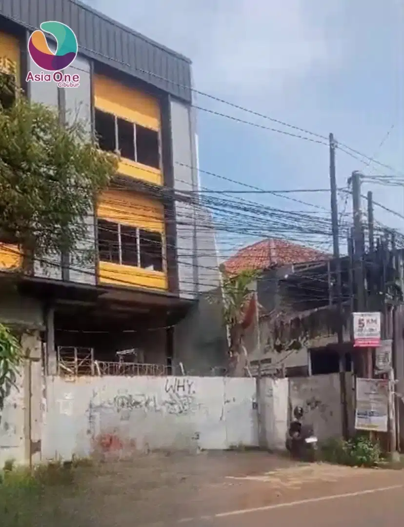 Ruko gandeng strategis di pinggir jalan raya cikeas