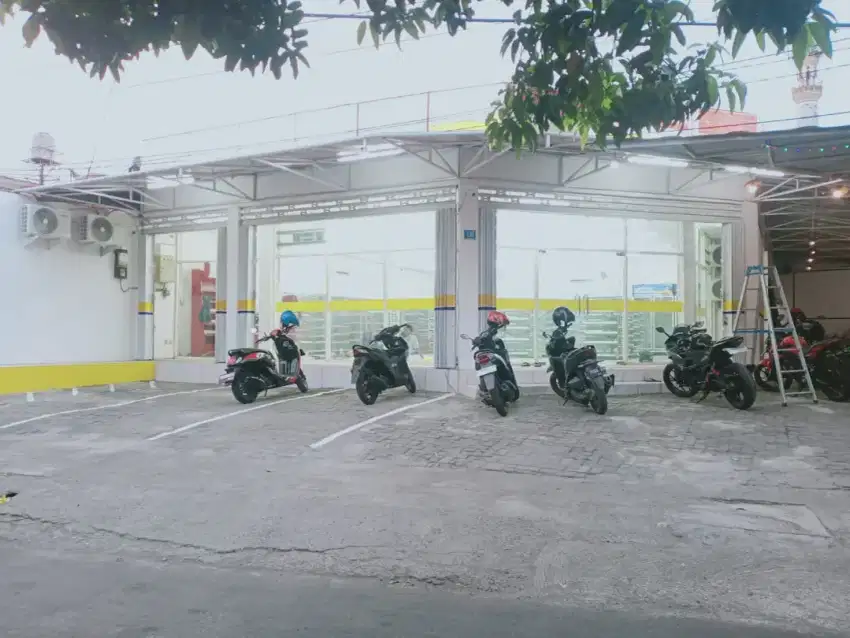 Ruko 1 lantai bisa untuk segala usaha parkir luas wonosari kidul