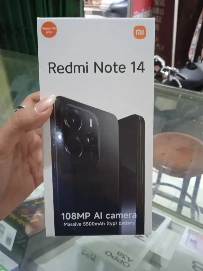 Redy redmi Note 14 8/128 NEW Garansi Resmi 15bln