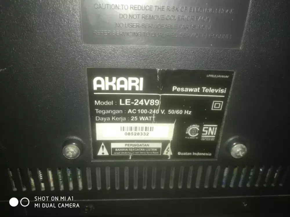 TV Led Akari Kirana 24 Ciputat