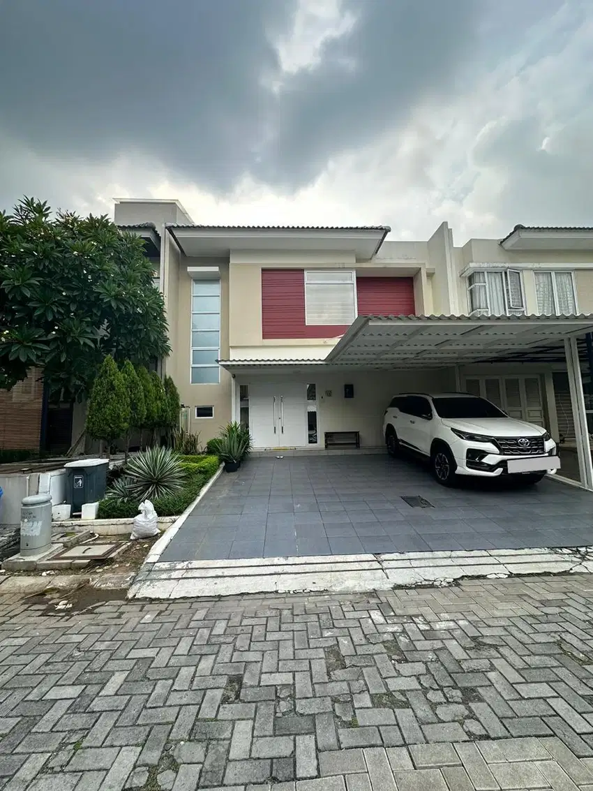Diual Rumah Bagus Cluster Serenade Lake Gading Serpong 10menit ke BSD